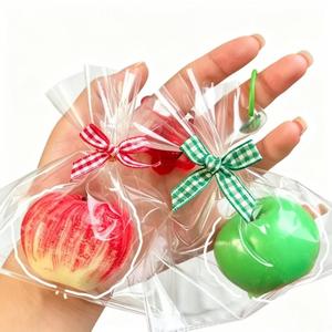 ของเล่นบีบมะม่วงแอปเปิ้ลมาลโทสคริสต์มาส พวงกุญแจผลไม้แห่งสันติภาพ ของเล่นบีบคลายเครียด - Product Image 5