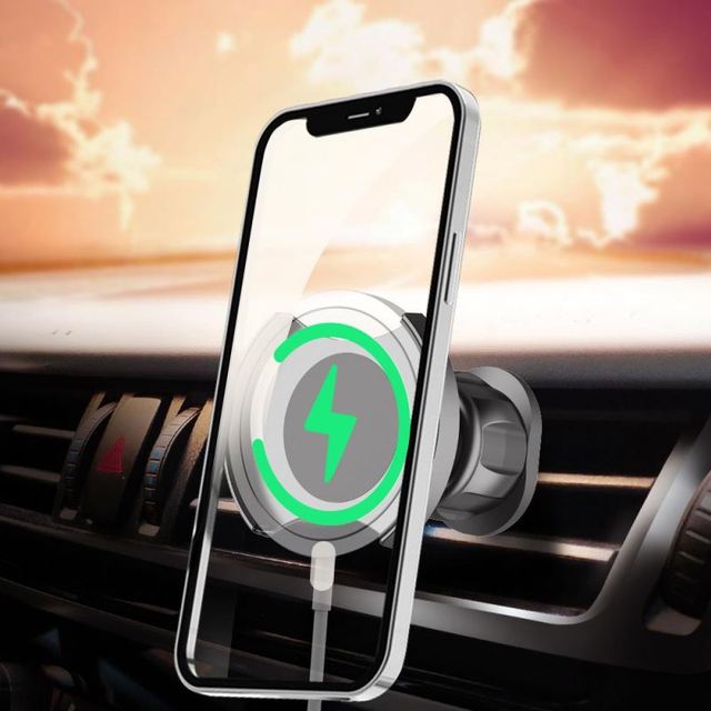 Magnetic Car Phone Holder Mount REKha Wireless Charger Holder