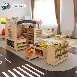 Centre de jeu de rôle Réalité virtuelle Ville Faire semblant de jouer à la maison Zone de construction Équipement de jeu souple pour terrain de jeu intérieur commercial - Product Image 3