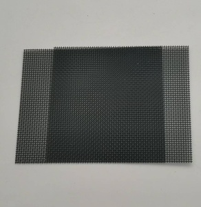 Rollo de malla de pantalla de ventana costada negra de acero inoxidable SS 316 - Product Image 6