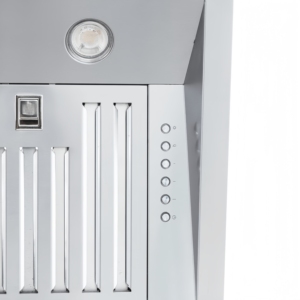 Campana Extractora Eléctrica de 28 Pulgadas, 1000 m/h, con Deflector, Cuerpo de Acero Inoxidable, Luces LED, 3 Velocidades, para Uso Doméstico y en Hoteles - Product Image 2