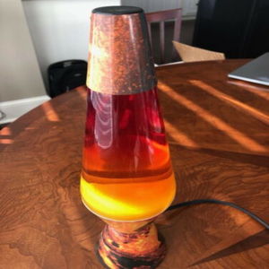 Màu nham thạch đèn sáp núi sứa Đèn trang trí phòng ngủ Magma Float Đêm ánh sáng bầu không khí bảng đèn - Product Image 6