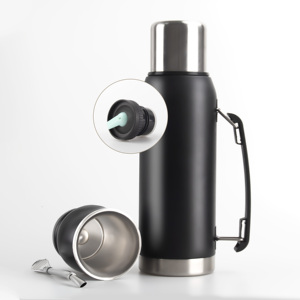 Groothandel Yerba Mate Thee Kalebas 8oz Yerba Mate Beker 1 Liter Vacuüm Yerba Thermosfles met Bombilla Rietje Termo Mates Beker - Product Image 6