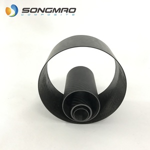 Custom 3k Twill Matte Carbon Fiber Tube 10mm 20mm 25mm 30mm 40mm 50mm Round Carbon Fiber Pipe <strong>Tubing</strong>
