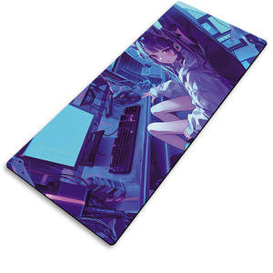 Alfombrilla de Ratón Extra Grande de Plástico para Juegos y Oficina, Diseño de <span class=keywords><strong>Anime</strong></span>, Borde Reforzado, Personalizable - Product Image 5