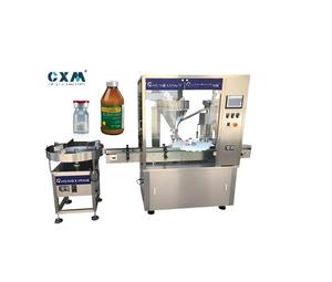 Equipo de Llenado de Polvo con Motor Eléctrico y Bomba Controlado por PLC para Botellas de Vidrio y Plástico para Alimentos, Tipo Automático - Product Image 1