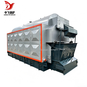 Chaudières à eau chaude horizontales à tubes de feu basse pression, industrielles, au charbon et à biomasse, de 0,7 MW à 10 MW - Nouveaux <span class=keywords><strong>prix</strong></span> - Product Image 2