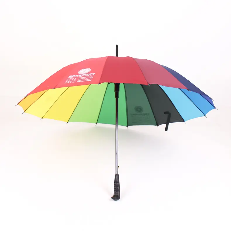 Dobrável Reverso Guarda-chuva Invertido Reflexivo Rainbow Umbrella Compacto Viagem Guarda-chuva Windproof Auto Open Close