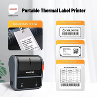 Stock prêt Expédition rapide Mini imprimantes thermiques Papier auto-adhésif Machine à autocollants pour billets sans fil Étiqueteuse sans encre