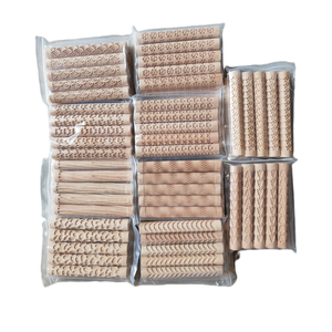 أداة فنية توريد خشب الزان الطين المتداول دبوس الطين الطباعة عصا الأسطوانة - Product Image 4