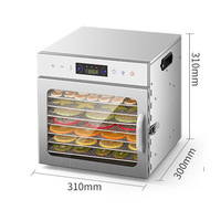 Drogen Droog Fruit Machines Fruit Roosteren Machine Groente Droogmachine Voor Banaan/Appel/Peer/Ananas