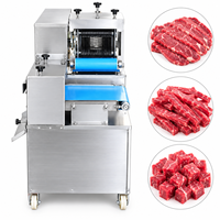 Machine de découpe et de désépaississement multipasse pour viande fraîche, idéale pour le porc et le bœuf désossés