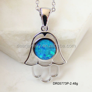 จี้ฮัมซาแฟชั่น เปลี่ยนสีได้ เครื่องประดับโอปอล ฮัมซา - Product Image 2