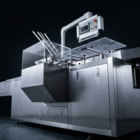 Machine automatique haute performance de formage, d'érection, de fermeture et de scellage de cartons pour ligne d'emballage intégrée