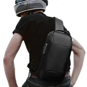 Водонепроницаемая вместительная мужская сумка-слинг через плечо с кодовым замком 2021, роскошные сумки через плечо, небольшие заказы, OEM