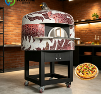 Oven Pizza Oven Pizza Putar Oven Pizza dengan Pembakar Oven Pizza Turbo Chef