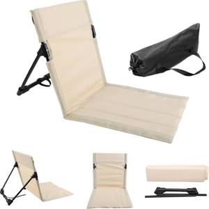 Chaise lune pliable légère et portable avec dossier, en tissu Oxford, design moderne, pour camping, <span class=keywords><strong>plage</strong></span> et piscine - Product Image 1