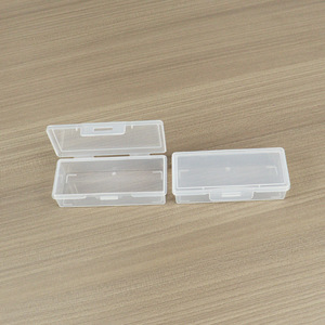 Transparent Plastic Rectangular Storage <b>Box</b> 10.5x4.5x2.5cm With Lid For Fishing Gear <b>Tools</b> And Hardware Parts - Product Image 1
