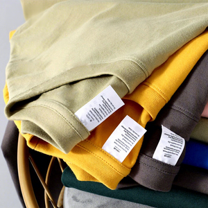 Fabricante OEM/ODM, Camiseta Personalizada con Logotipo, Impresión a Color, Algodón, Unisex, Cuello Redondo, Talla Grande, Camiseta Resistente para Hombre - Product Image 3