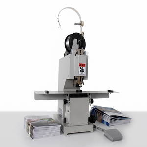 Macchina per Rilegatura a Spirale, Macchina per Rilegatura a Graffette, Rilegatrice Elettrica, Attrezzatura per Rilegatura, Macchina per Opuscoli - Product Image 1