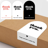 Hoja de Etiquetas Adhesivas de Agradecimiento con Logotipo Personalizado, 4X6, Etiqueta Térmica para Embalaje, Etiqueta Holográfica Troquelada, Etiqueta Personalizada con Logotipo