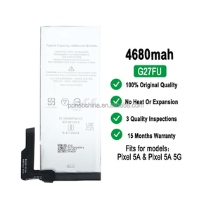 Harga grosir baterai ponsel G27FU untuk Google Pixel 5A 5G baterai asli - Product Image 2