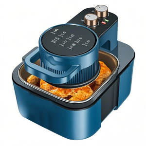 Friteuse électrique 8L 1350W Contrôle numérique Protection contre la surchauffe Logo personnalisable Design moderne en plastique Ménage Garage extérieur - Product Image 4