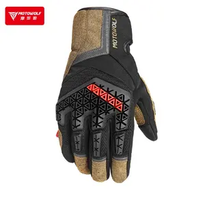 Motowolf New Outdoor Off-Road Breathable Non-slip Protective Motorcycle Racing Gloves