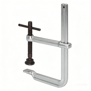 Abrazadera en F de Alta Resistencia con Almohadilla Giratoria Negra - Abrazadera de Barra de Liberación Rápida de 12 Pulgadas para Trabajos de Madera y Soldadura - Product Image 3