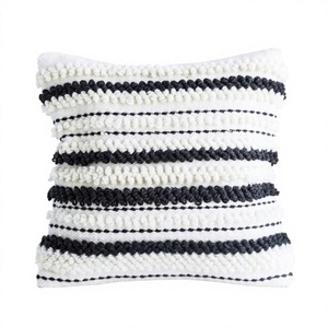 ITHL Decorative Bohemian Home Decor Multi Design Cotton Cushion <b>Cover</b> Handwoven Indoor-Outdoor Geometric <b>Throw</b> Pillow <b>Cover</b> - Product Image 1