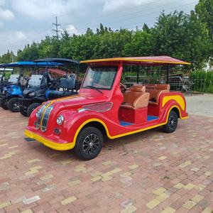 Auto eléctrico de nueva energía, estilo clásico retro vintage. - Product Image 2