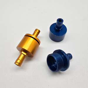 Piezas de Bloque de Aluminio Mecanizadas por CNC, Piezas de Repuesto Automotrices Personalizadas, Piezas de Modificación Anodizadas a Color para Motocicletas - Product Image 4