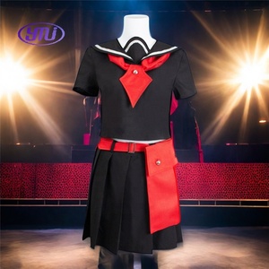 ชุดเครื่องแบบคอสเพลย์อนิเมะ <span class=keywords><strong>Akame</strong></span> สำหรับผู้ใหญ่กระโปรงสีดำแดงสำหรับผู้หญิงและเด็กผู้หญิง - Product Image 5