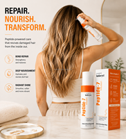 Koloryst Hot Sale Peptide-7 Masker Rambut Tanpa Bilas Krim Perawatan Keratin untuk Semua Jenis Rambut Salon Halus Menghilangkan Frizz