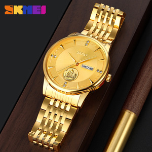 Montre Homme Quartz SKMEI 9309 <span class=keywords><strong>2023</strong></span> Nouvelle Collection, Verre Transparent, Sport, Bracelet Acier Inoxydable, Élégante et Lumineuse C15 - Product Image 4
