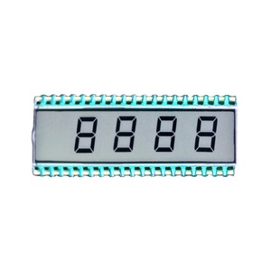 MH6552ATSP Custom <strong>4</strong> <strong>Digit</strong> <strong>7</strong> <strong>Segment</strong> TN <strong>Lcd</strong> Display for Fuel Dispenser Positive with Pin Connector <strong>Lcd</strong> Display - Product Image 1