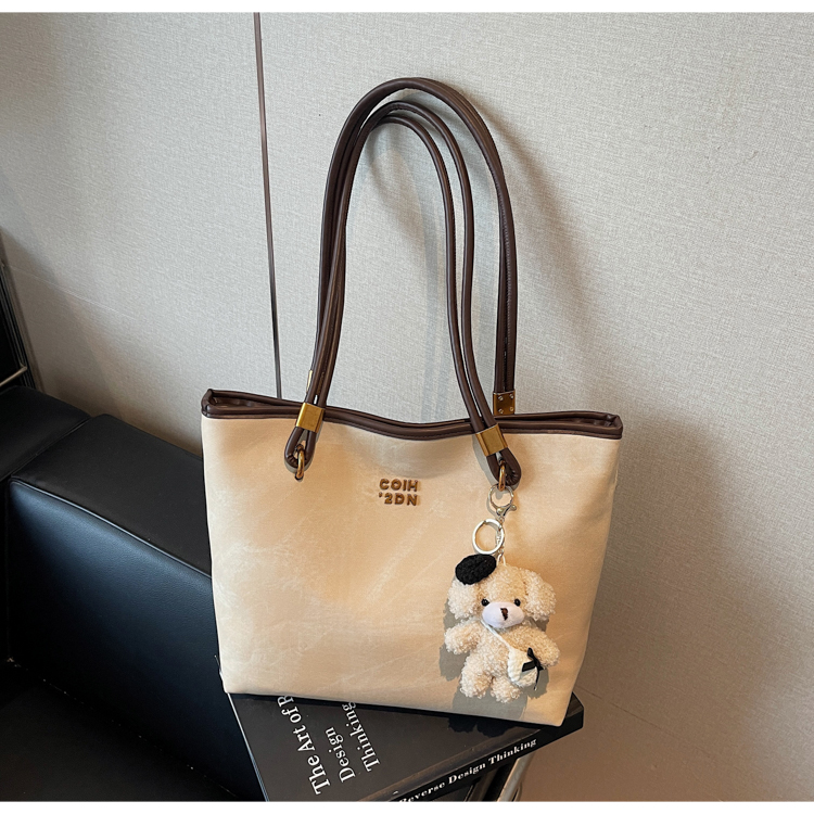 กระเป๋าโท้ท PU (35*12*28 ซม.) - สี 1