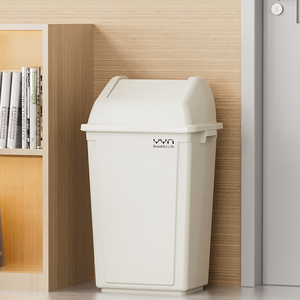 10L grande litro altalena coperchio superiore bidone della spazzatura rettangolare in <span class=keywords><strong>plastica</strong></span> della cucina bidone della spazzatura per bagno - Product Image 6