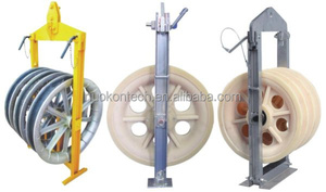 Hochfester Aufwärts-Zugkabel-Rollenschieber, Überkopf-Haken-Typ Kabelrollenblock - Product Image 5