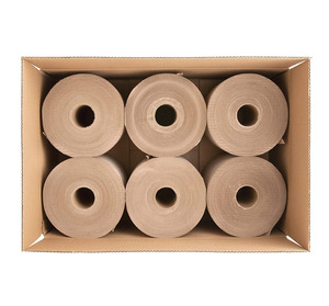 Papier <span class=keywords><strong>essuie</strong></span>-<span class=keywords><strong>tout</strong></span> industriel bleu en rouleau, 2 plis, à forte absorption d'eau, couleur personnalisée, fabrication économique - Product Image 6