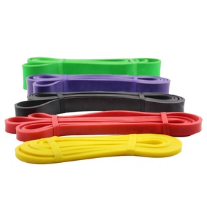 Fasce di Resistenza Lunghe in Lattice Naturale per Pull-up e Allenamento - Product Image 1