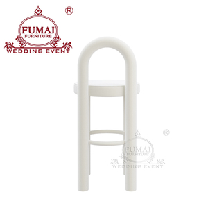 Modern Velvet High Chair <b>Stool</b> Bar Kitchen Barstools for Outdoor Hotel <b>Dining</b> Mall Luxury - Product Image 6