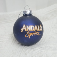 Boules de Noël scintillantes en verre de 3,2 pouces, très vendues, pour décorations de mariage et de fêtes