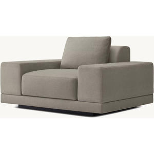<span class=keywords><strong>Popular</strong></span> moderno Hotel sofá individual personalizado terciopelo algodón Lino muebles ocio sala de estar sillas con reposabrazos ancho - Product Image 6