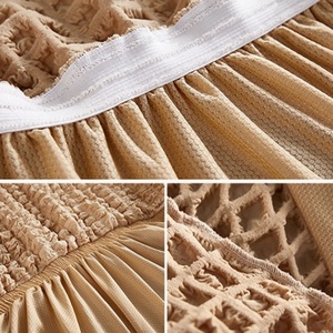 Funda de Sofá en Forma de <span class=keywords><strong>L</strong></span> Extra Grande, Elástica, de Color, Desmontable, de 3, 2, 1 y 1 Plaza, Fabricada con Tela de Poliéster y Spandex de Moda - Product Image 5