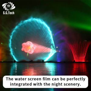 Proyector de Películas para Exteriores 2026 con Cascada de Agua, <span class=keywords><strong>Niebla</strong></span> y Fuente, Cortina de Agua con Proyector Láser de Piedra, Productos para Jardín - Product Image 3