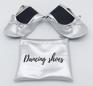 Chaussons pliants décontractés argentés et dorés pour femmes, grande vente du Black Friday - Product Image 2