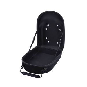 Étui de voyage portable en EVA imperméable pour casquette de baseball, sac de rangement rigide antichoc pour casquette à visière avec bandoulière pour l'extérieur - Product Image 5