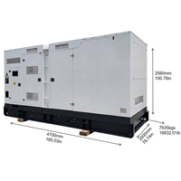 Générateur diesel silencieux à alimentation continue 750 kVA 600 kW par Weichai, triphasé 50 Hz pour supermarché, bureau, usine, port, école, ISO CE
