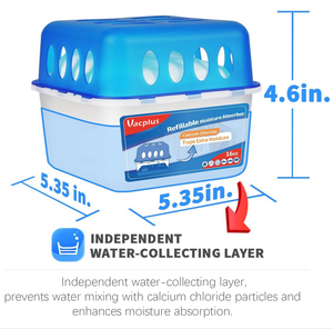 Boîte déshydratante puissante <span class=keywords><strong>anti</strong></span>-<span class=keywords><strong>humidité</strong></span> pour armoire, 600 ml, piège à <span class=keywords><strong>humidité</strong></span>, absorbeur d'<span class=keywords><strong>humidité</strong></span> pour la <span class=keywords><strong>maison</strong></span> - Product Image 5